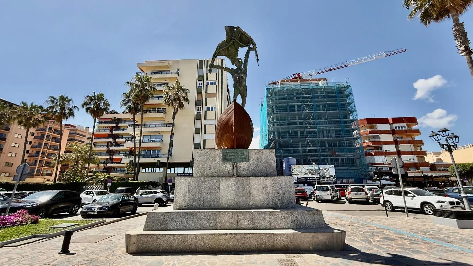 公寓 A6- Carihuela Los Nidos Beach 2 Hab, Wifi, Terraza 托雷莫利诺斯